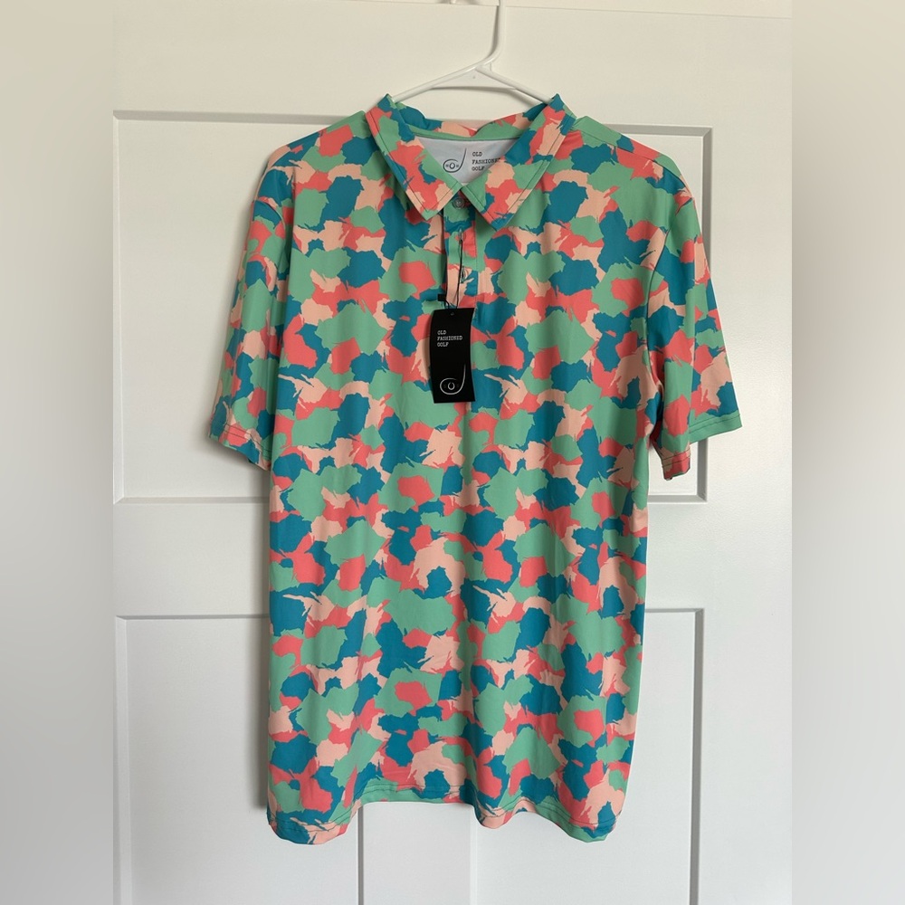 Wisconsin Old Fashioned Golf Polo